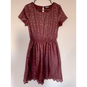 Atta Knit Lasercut Dress